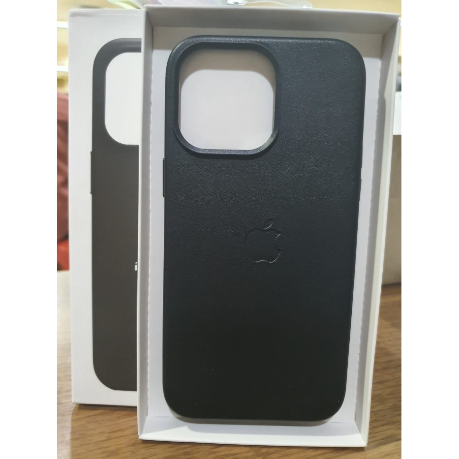 ORIGINAL CASING IPHONE 14 PRO MAX / 14 PRO / PLUS /14 LEATHER CASE WITH MAGSAFE