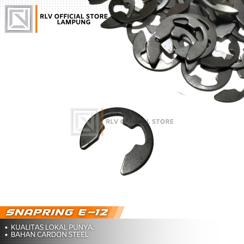 SNAPRING M12 TYPE E | RING E | SPI PEDAL ENGKOL RX KING | RING AS STANDAR TENGAH RXK