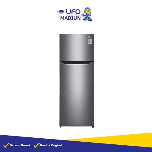 Lg Kulkas GNB215SQMT Lemari Es 2 Pintu  Kapasitas 225L Smart Inverter Compressor dengan Multi Air Fl