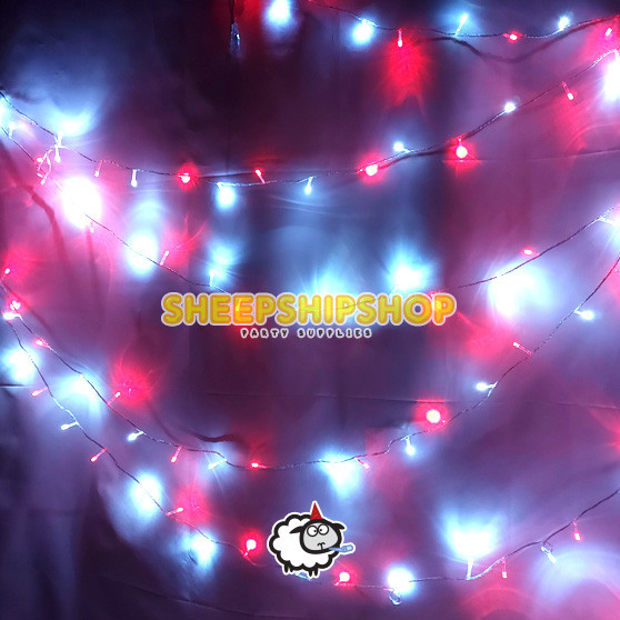 Recomended LAMPU LED TUMBLR MERAH PUTIH 10meter Dekorasi 17 Agustus Dirgahayu RI, Pesta Ulang Tahun,