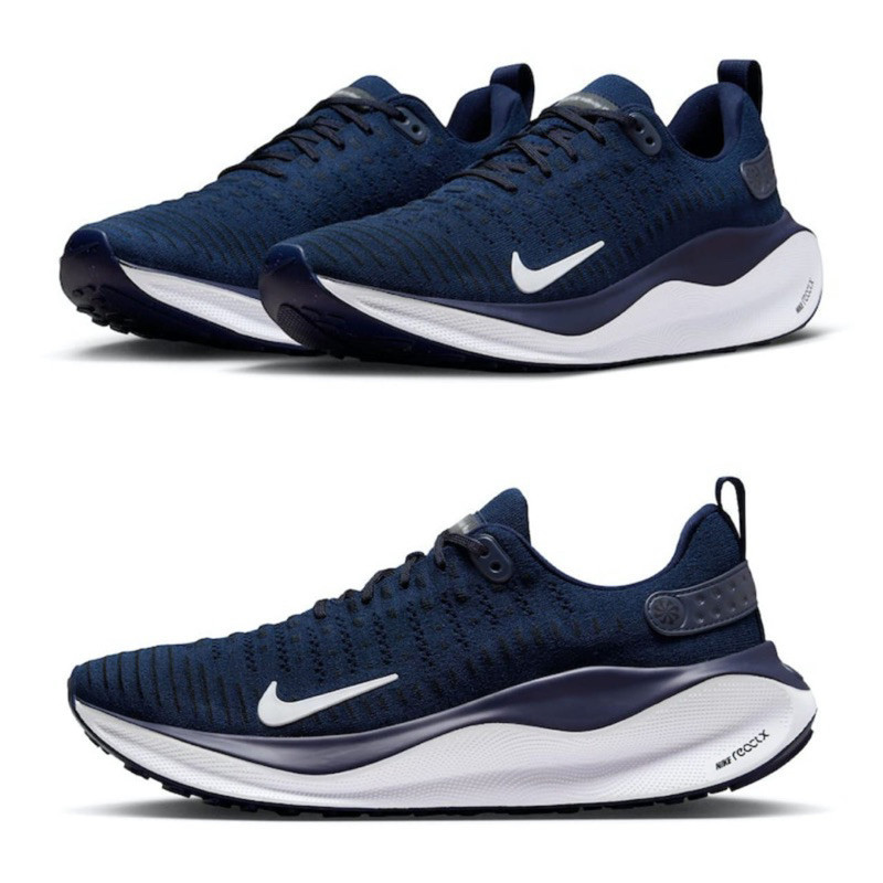 Nike React Infinity Run Flyknit 4 Navy White