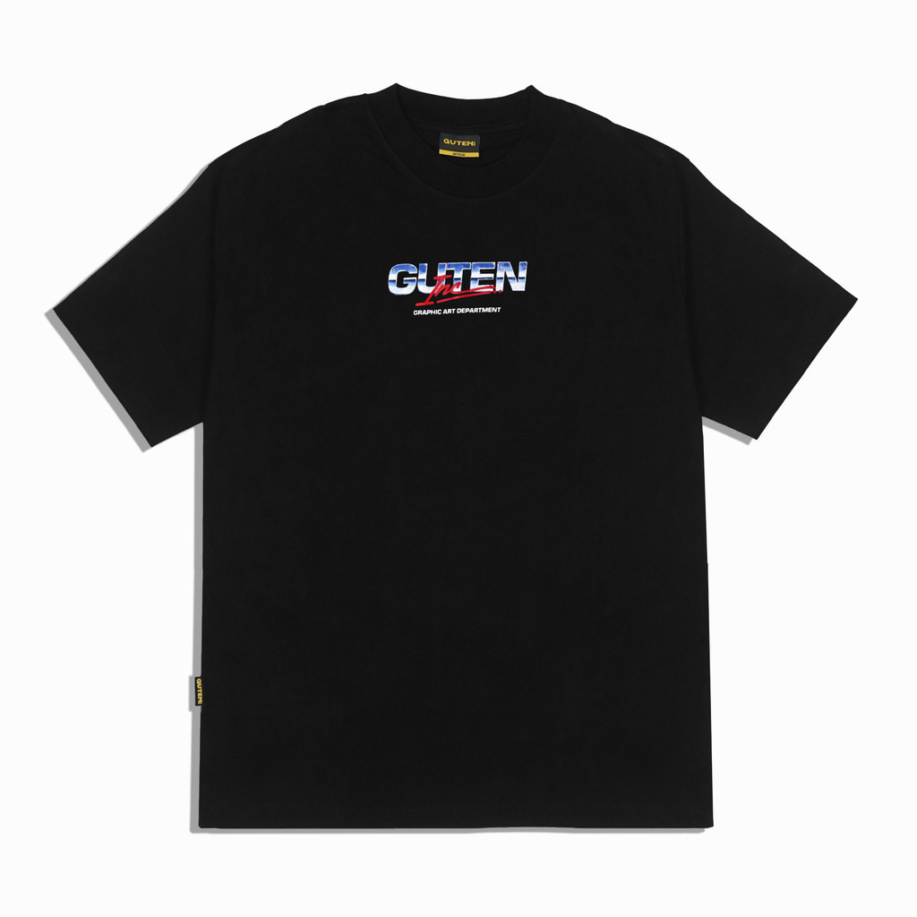 Guteninc - Kaos Hitam Pria Department Black T-shirt