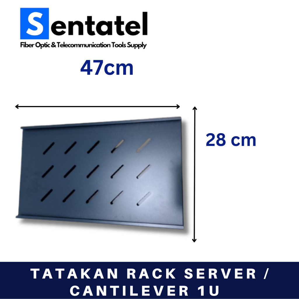 TATAKAN WALLMOUNT RACK SERVER / CANTILEVER 1U / SHELF RACK 19 INCH