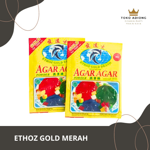 

ETHOZ GOLD MERAH - agar agar merah