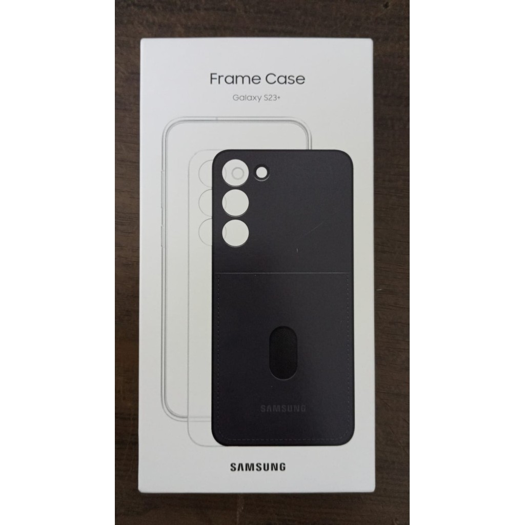Frame Case For Samsung Galaxy S23 Series  - S23 plus, Putih