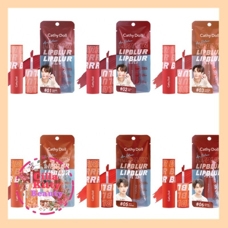 CKB Cathy Doll Air Relax Lip Blur Bright Win Metawin