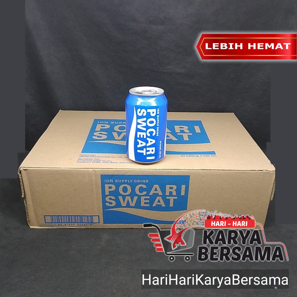 

MINUMAN POCARI SWEAT KALENG PER-KARTON 24'S X 330ML