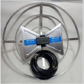 ANTENA TV BULAT LUAR KUALITAS BENING MUDAH DI PASANG DAN RAKIT ANTENA - ANTENA |+ KABEL