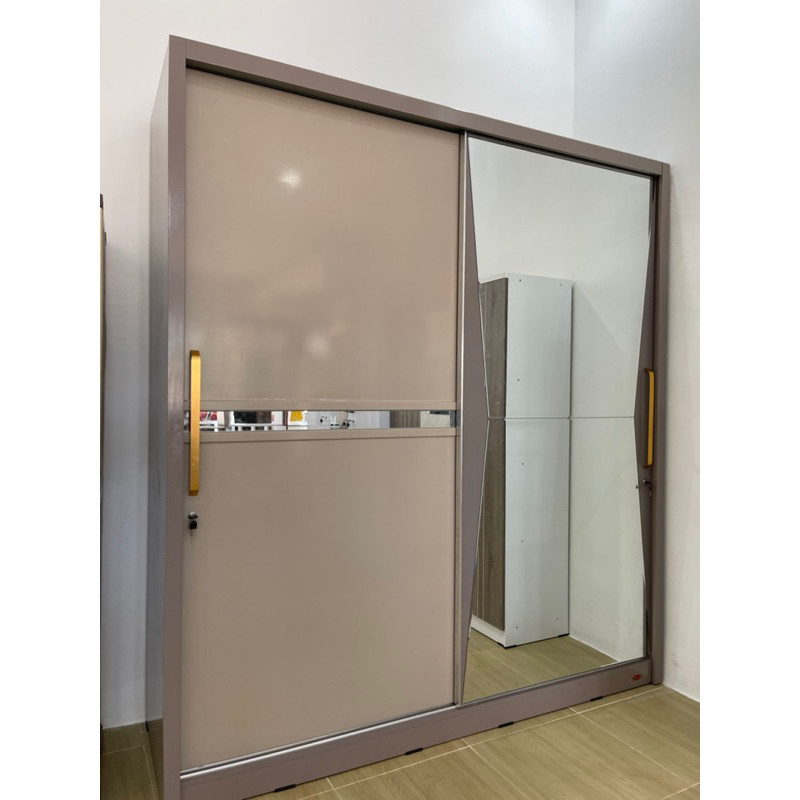 lemari sleding 2 meter //mebel_martapura