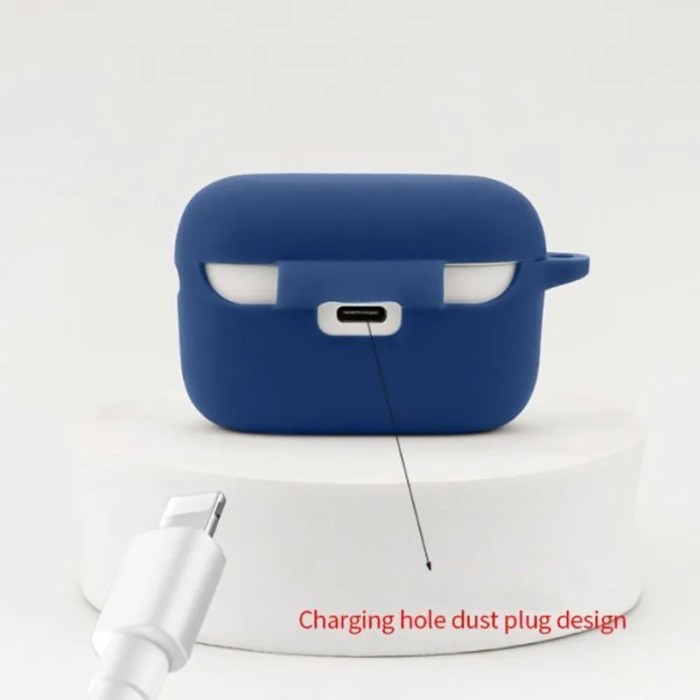 Case Casing Cover Silicone Anker Soundcore A20i/ A25i + Carabiner - Merah