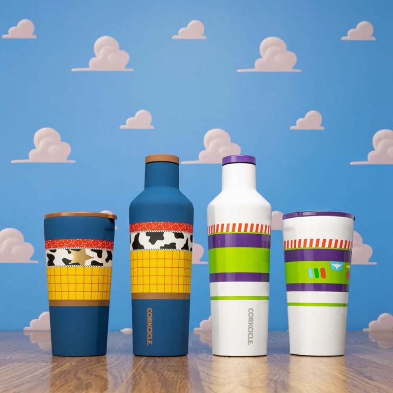 CORKCICLE Toy Story Woody & Buzz Lightyear Canteen/Tumbler 16oz