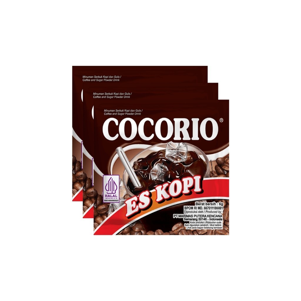 

Cocorio Es Kopi Kemasan Sachet M86