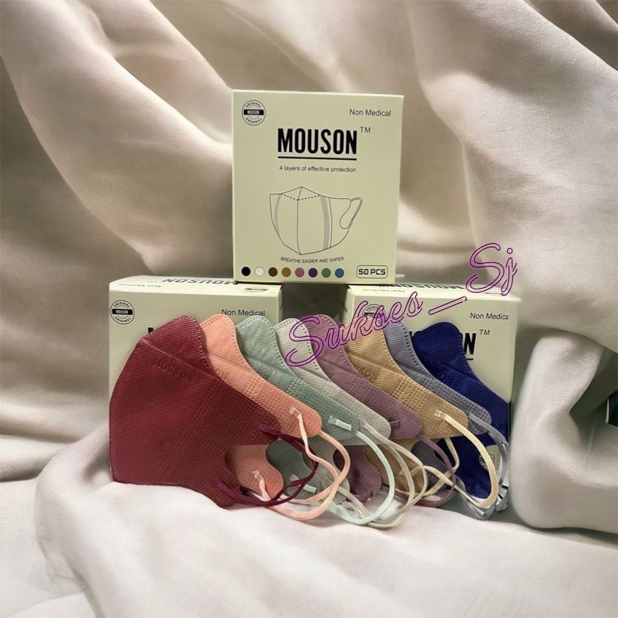 *( AJ ) Duckbill Mouson Mix Warna/Duckbill Warna/Duckbill Mouson 4ply