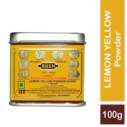 

BUSH COLOUR FOOD LEMON YELLOW 100 GR