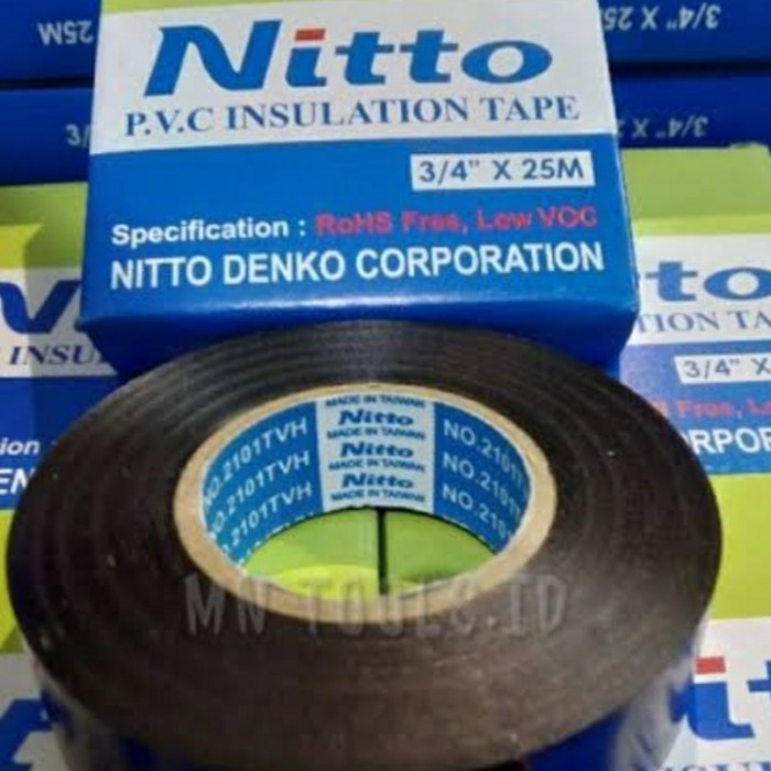 

nitto isolasi listrik 3/4 25m