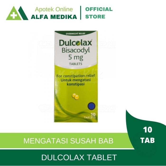 Dulcolax tablet isi 10 tablet