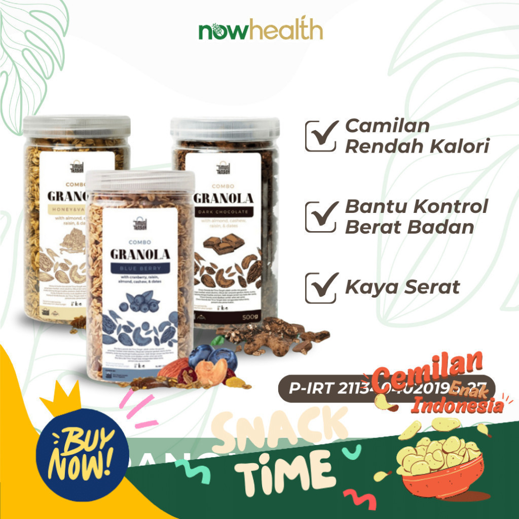 

Special Diskon Granola 500 gr Premium Timur Tengah | Sereal Makanan Camilan Diet Sehat High Quality