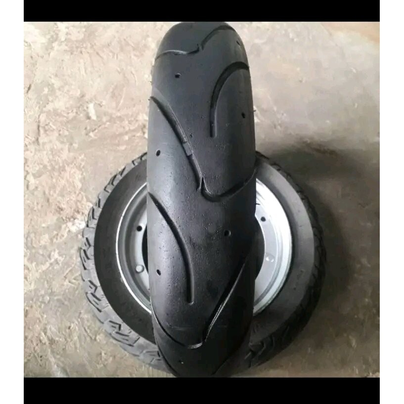 Ban motor vespa ring 10 ukuran 90/90 ban tubeless