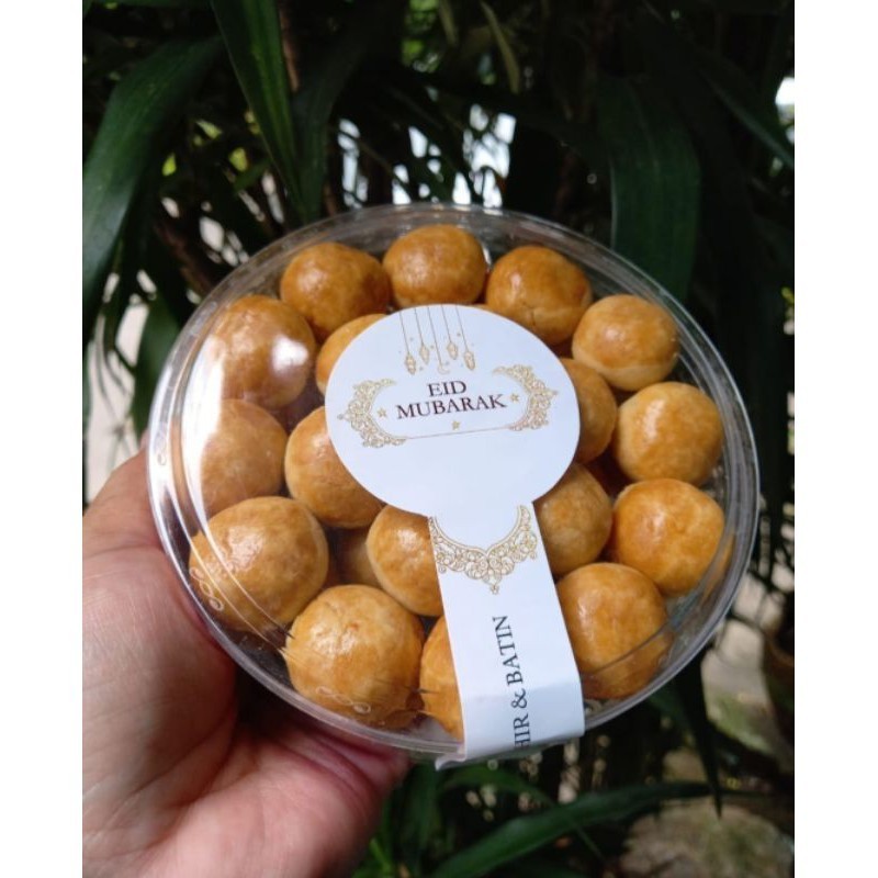 Custom Stiker Segel Sticker Kemasan Toples