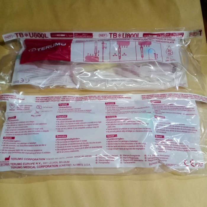 Blood set terumo / BLOOD ADMINISTRATION SET