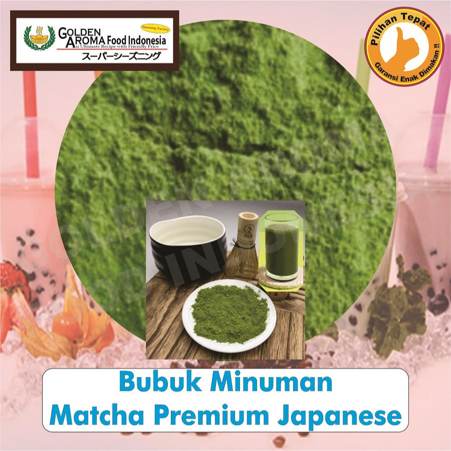 

Bubuk Minuman Matcha Premium Japanese 250gr Serbuk Minuman Matcha 250 gr Drinking Powder Premium