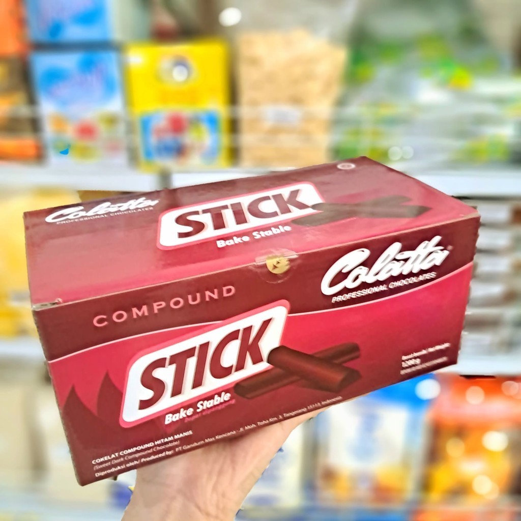 

COLATTA COKLAT STIK COMPOUND 1,2KG