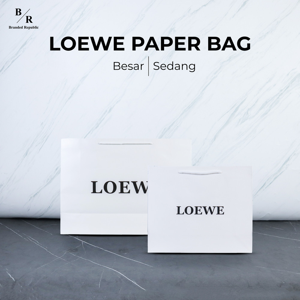 

[BRANDED REPUBLIC 2] PAPER BAG / SHOPPING BAG LOEWE
