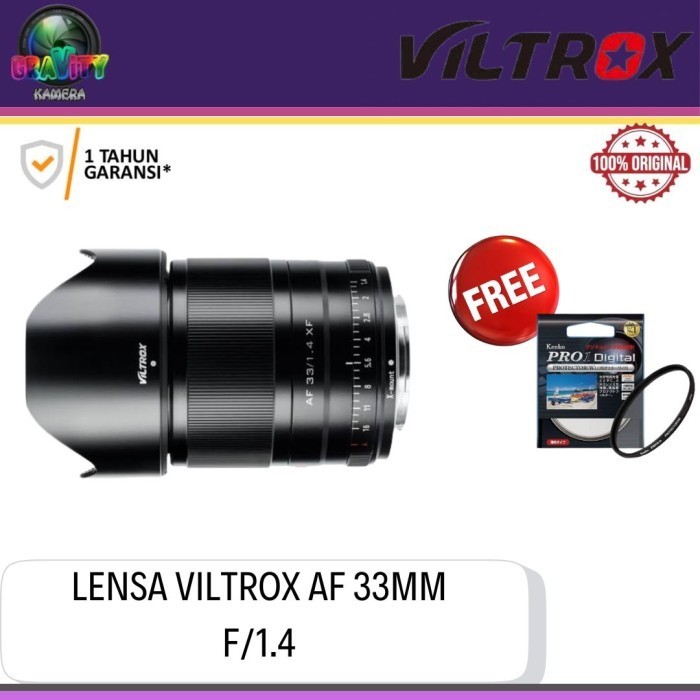 LENSA VILTROX AF 33MM F1.4 STM / VILTROX AF 33MM F1.4 STM