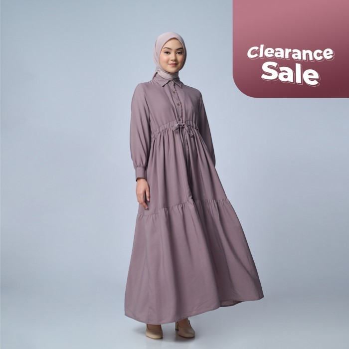 *PROMO*-Spesial Ramadhan ZM Zaskia Mecca - Dee Coffee Gamis - Basic Daily - XL