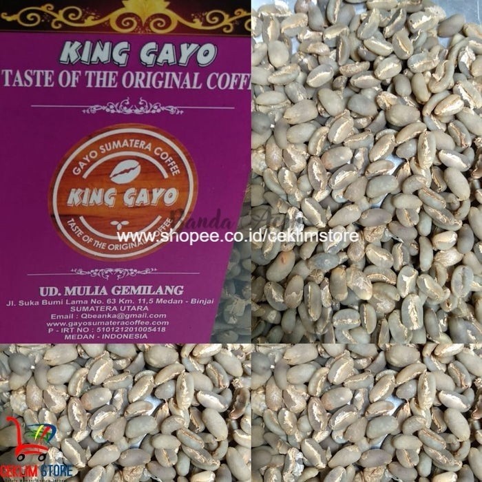 

Biji Kopi Mentah / Green Bean Arabika King Gayo 1 Kg