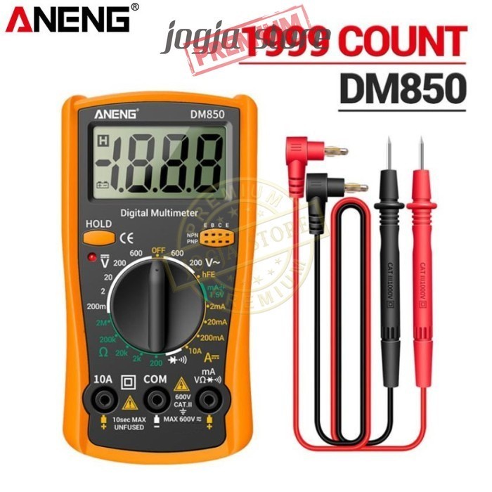 ANENG DM850 Multimeter Digital AC/DC Voltage Avo Meter Multi Tester