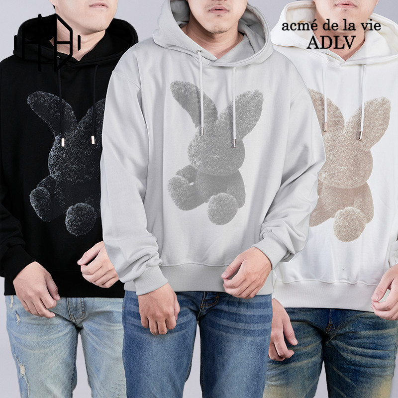 ADLV Acme De La Vie Fuzzy Rabbit Hoodie acmedelavie