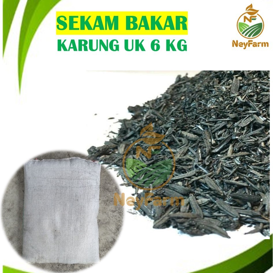 Sekam Bakar Karung Media Tanam Arang Sekam