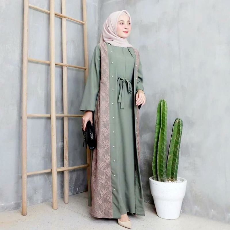 GEBYAR RAMADHAN PROMO TERMURAH>> Baju Gamis Wanita Syar'i Muslim Dewasa Gamis Wanita Sultan Modis Le