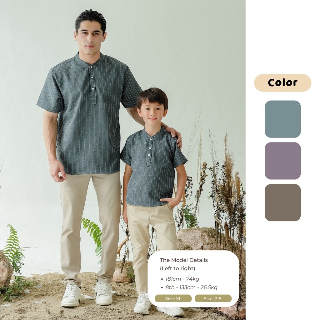 RAYA ZIEL KIDS - Fadil Koko / Baju Koko Anak / Baju Koko Laki-Laki / Baju Koko Premium / Lebaran / H