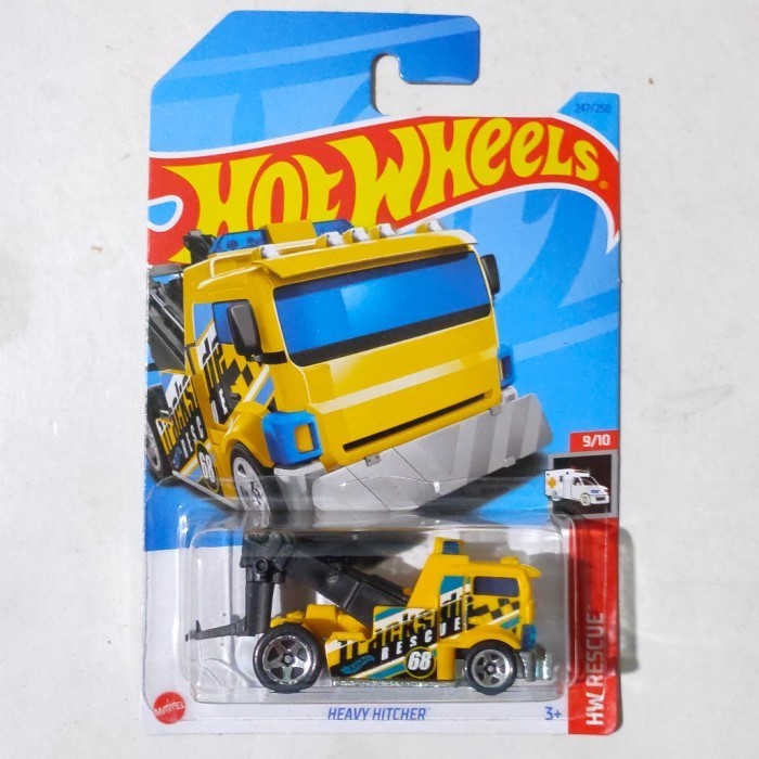 Hotwheels Hot Wheels Heavy Hitcher kuning 2023 HW Rescue -DD24