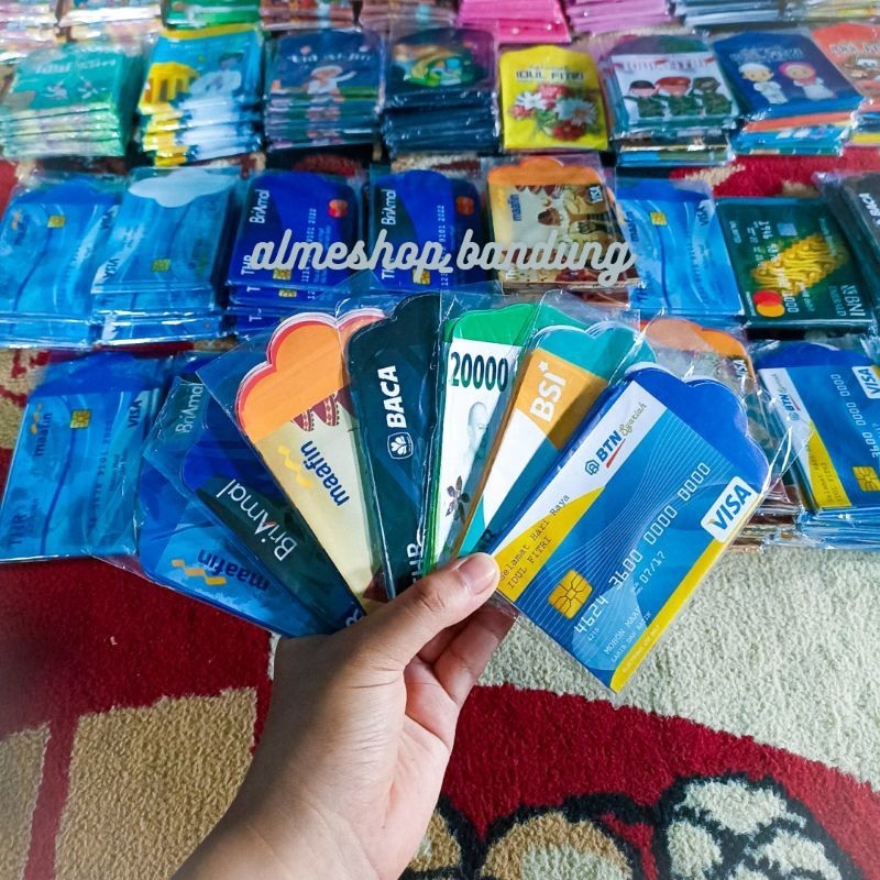 

Amplop THR motif ATM 10 Pcs Medium Unik / Amplop Lebaran Unik Isi 10 Pcs / Amplop THR Unik 2023 / Amplop THR murah