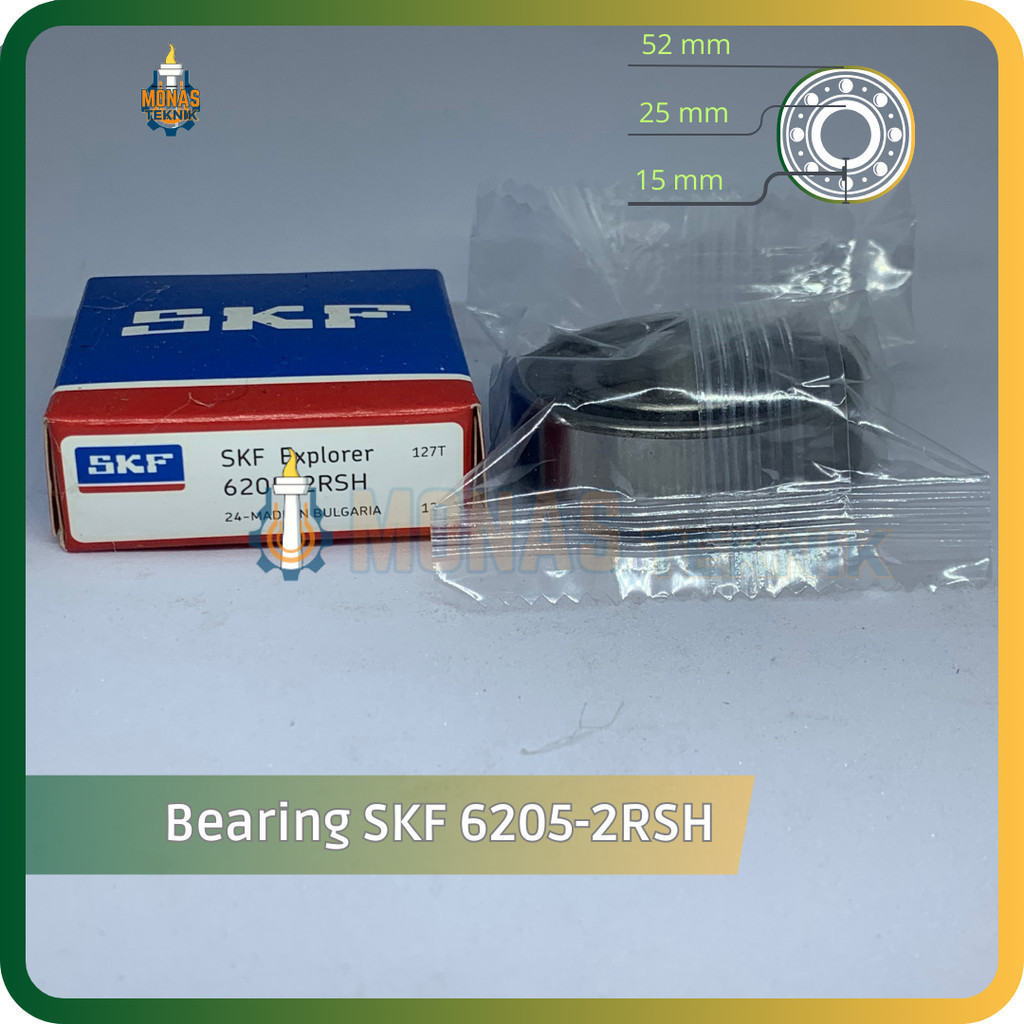 BEARING SKF 6205-2RSH KLAHER LAHER