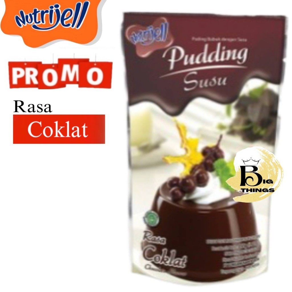 

PUDDING Susu Nutrijell Rasa Coklat NUTRIJEL PUDING COKELAT