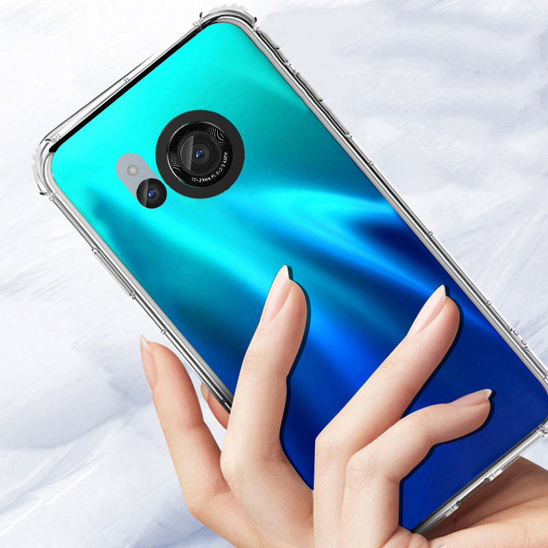 For Sharp Aquos R8 R8S Case Soft Transparent Full Protection shockproof Armor Cover For Sharp Aquos 