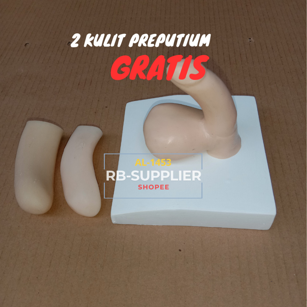 Wanita laki  Sirkumsisi-Phantom/Manekin/Manikin Praktek Sunat/Khitan Bahan Silikon