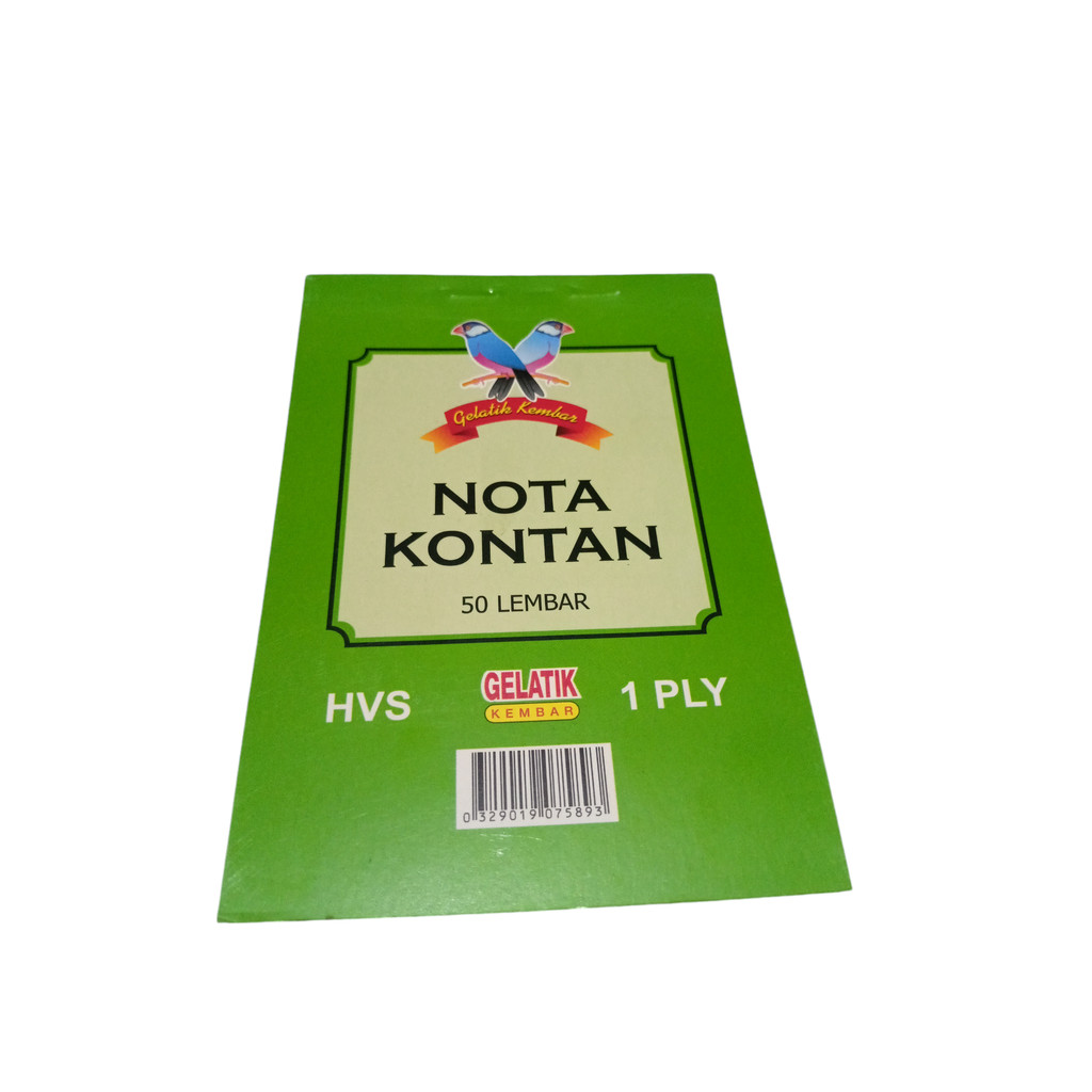 

nota kontan gelatik 1 ply kecil