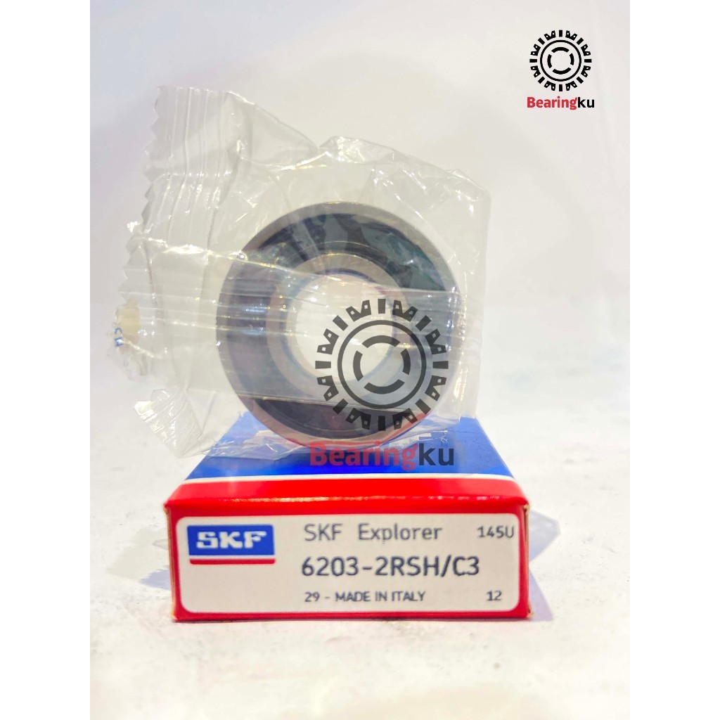 Ball Bearing SKF 6203 2RSH/C3 6203 2RS C3 SKF Original 17x40x12