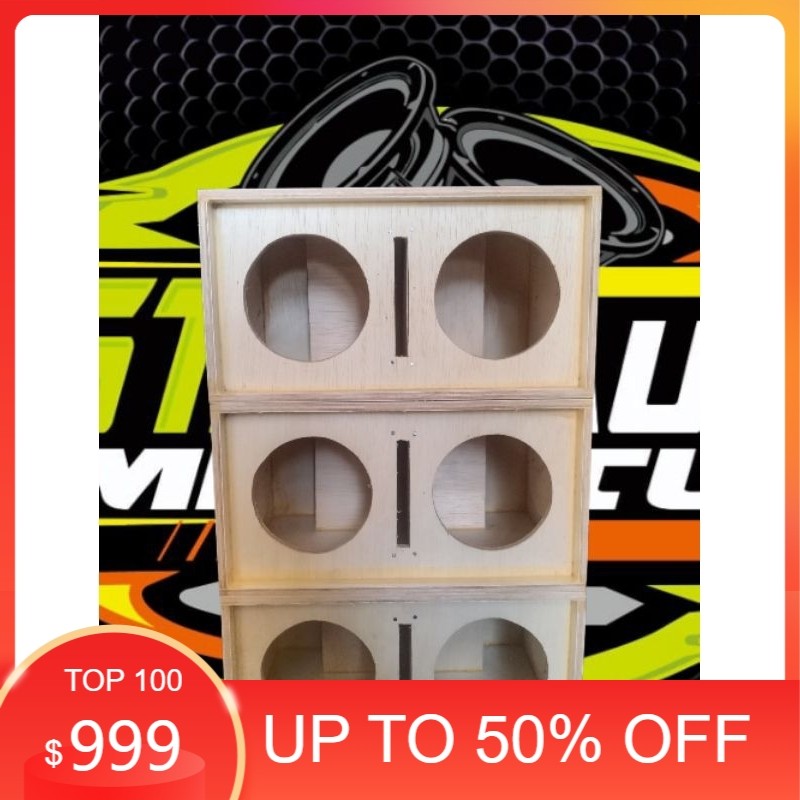 Ready BOX SPEAKER 4 INCH SUBWOOFER DOUBLE