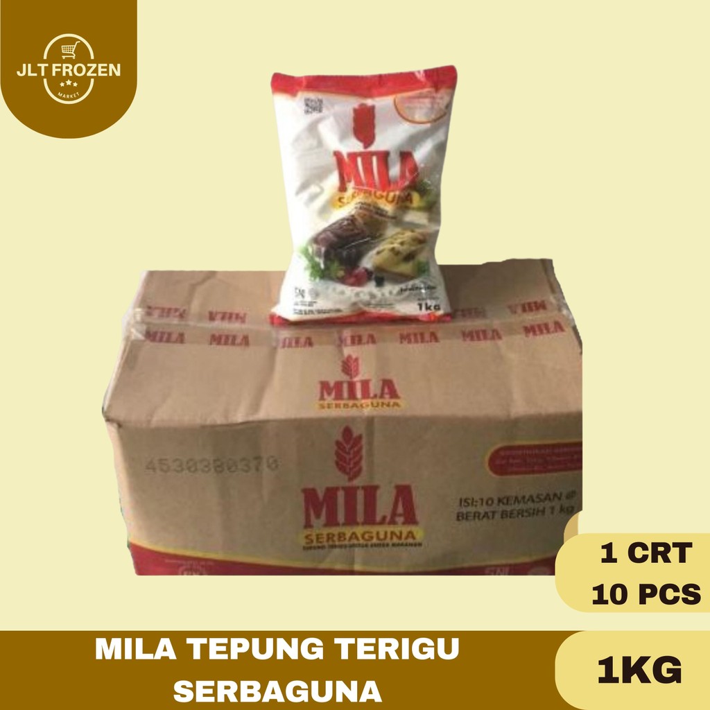 

Tepung Terigu Mila Serbaguna / Tepung Terigu Untuk Aneka Makanan 1 Kg 1 CARTON