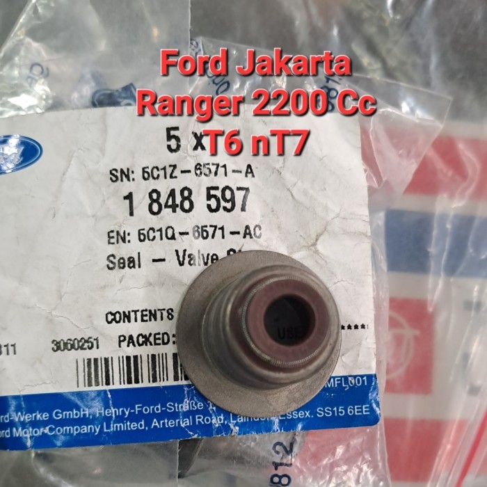 seal klep ford ranger 2200cc ranger T6 ranger T7 original ford