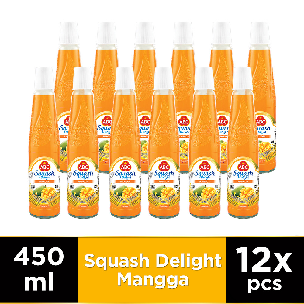 

ABC Sirup Squash Delight Mangga 450 ml - Multi Pack 12 pcs