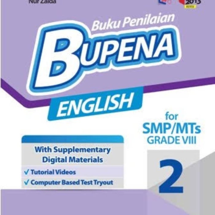 

Bupena English kelas 8 revisi SMP K13N