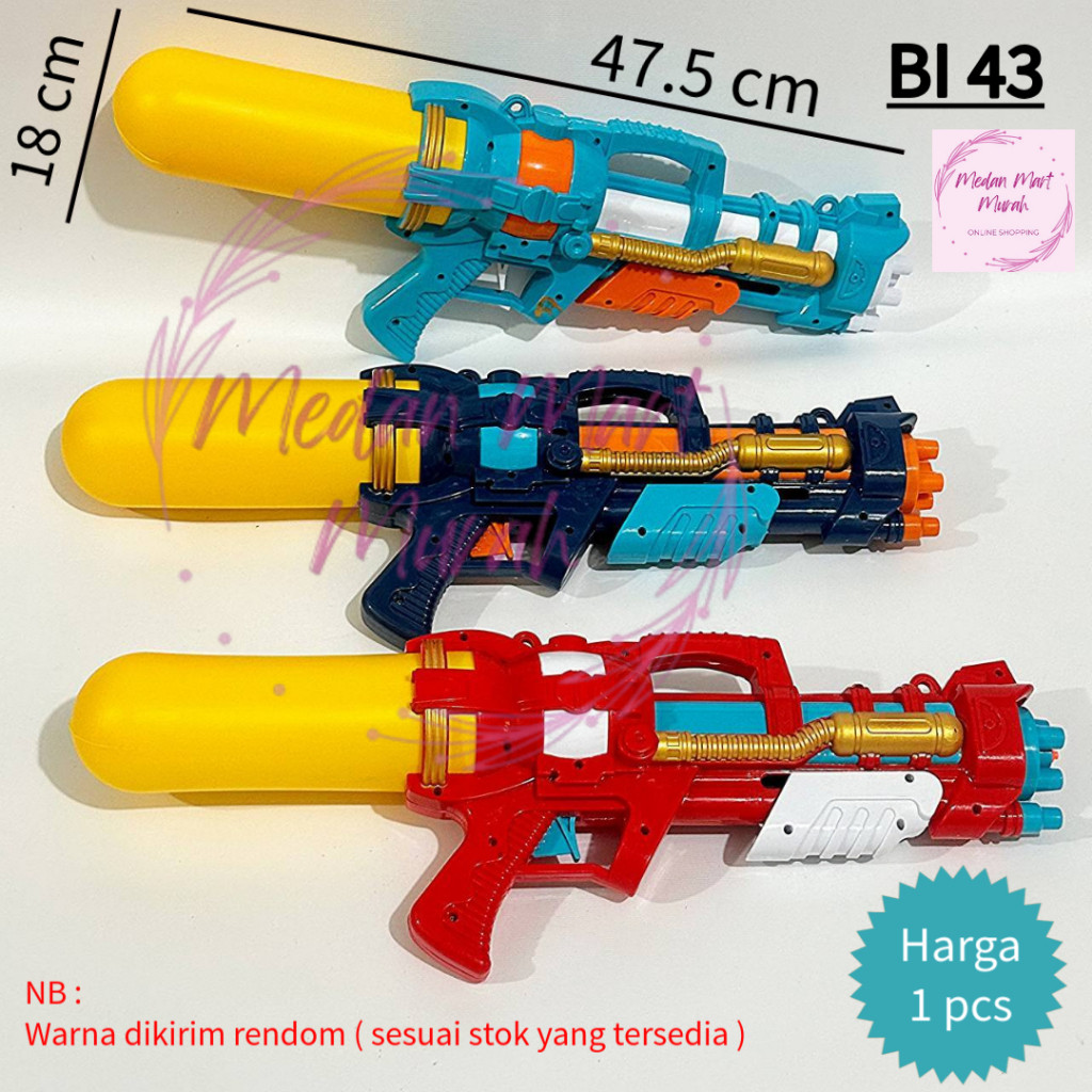 Medan Mart - Mainan Tembak Air Jumbo BI 43 / Mainan Tembakan Air