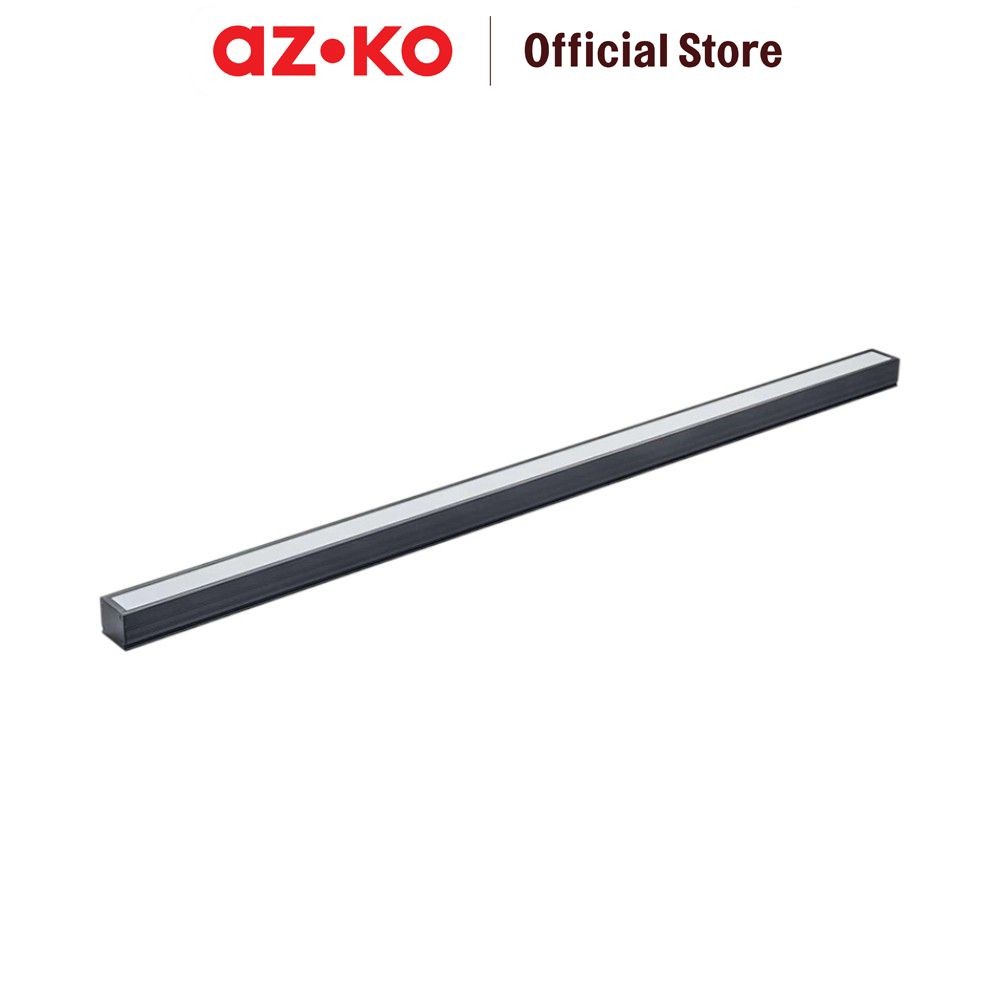 AZKO Krisbow Lampu Panel Led 18 watt Cool Daylight Ip20 - Hitam panel light panel lamp lampu plafon 
